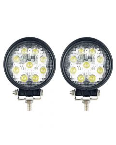 LED Round Flood Lights - Pair