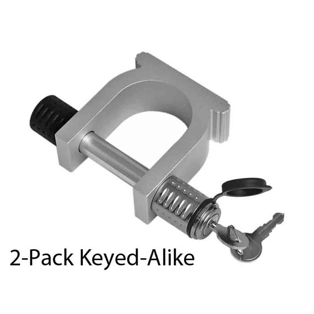 Deadbolt Fifth Wheel Kingpin Lock - 2-Pack Keyed-Alike