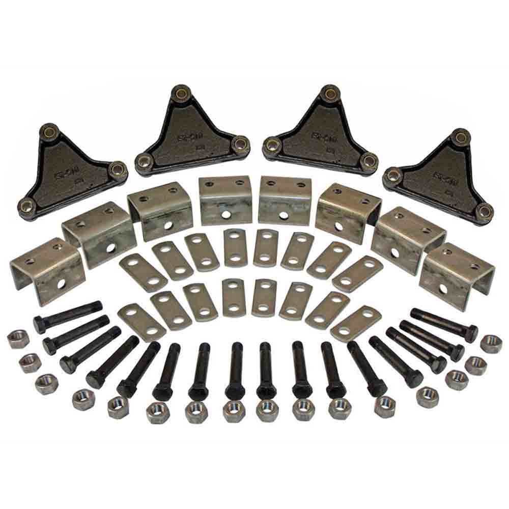 Spring Hanger Kit for Triple Axles