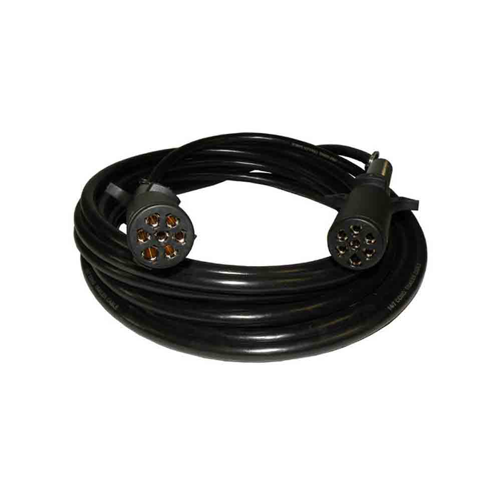 30 Foot Extension Cord with 7-Way Round Connectors