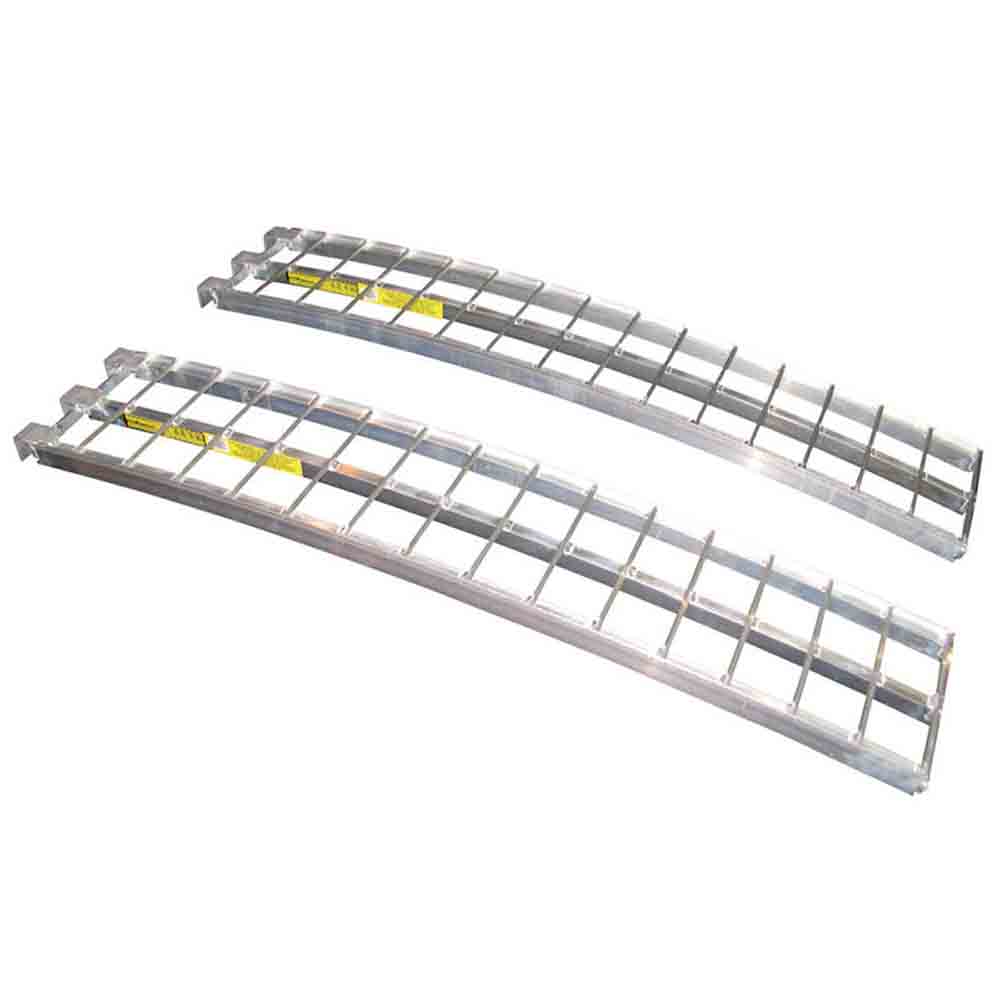 Arched Aluminum Loading Ramps 5 feet x 12