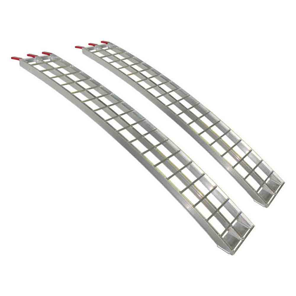 Arched Aluminum Loading Ramps - 7 feet x 12 inches