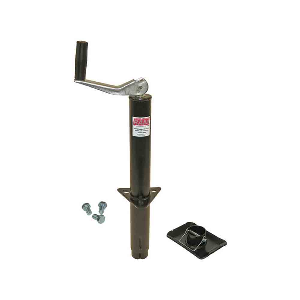 A-Frame Trailer Jack with Foot and Mounting Hardware