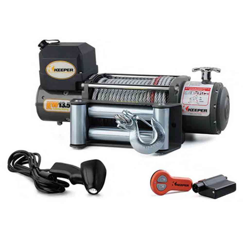 Keeper KW13.5 12 Volt Winch