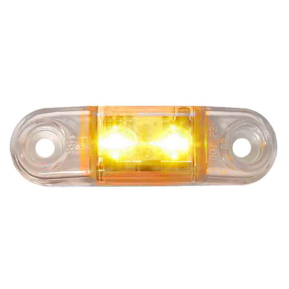 Clear Mini - Clearance/Side Marker Light - Amber