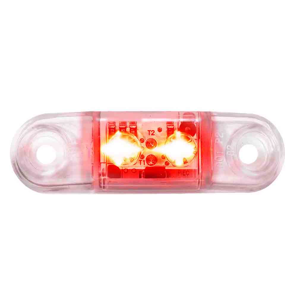 Clear Mini - Clearance/Side Marker Light - Red