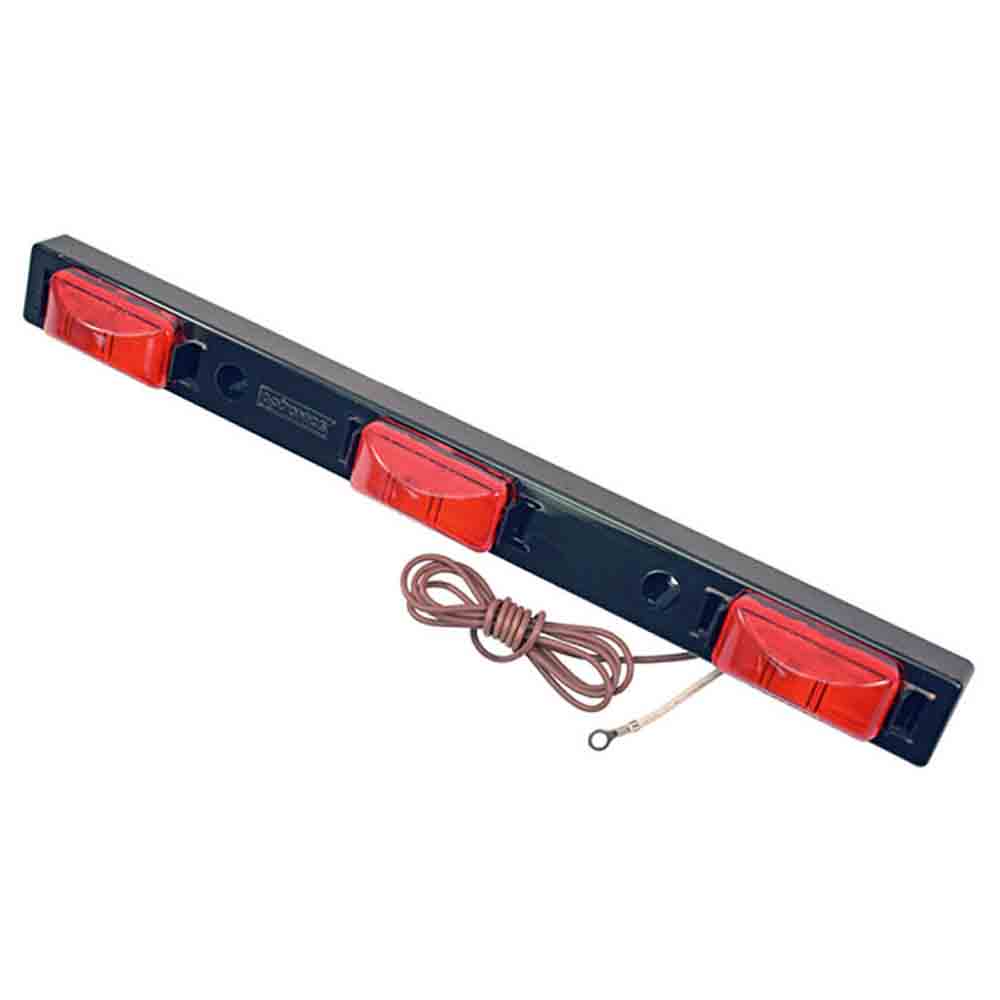 Sealed Identification Light Bar - Red