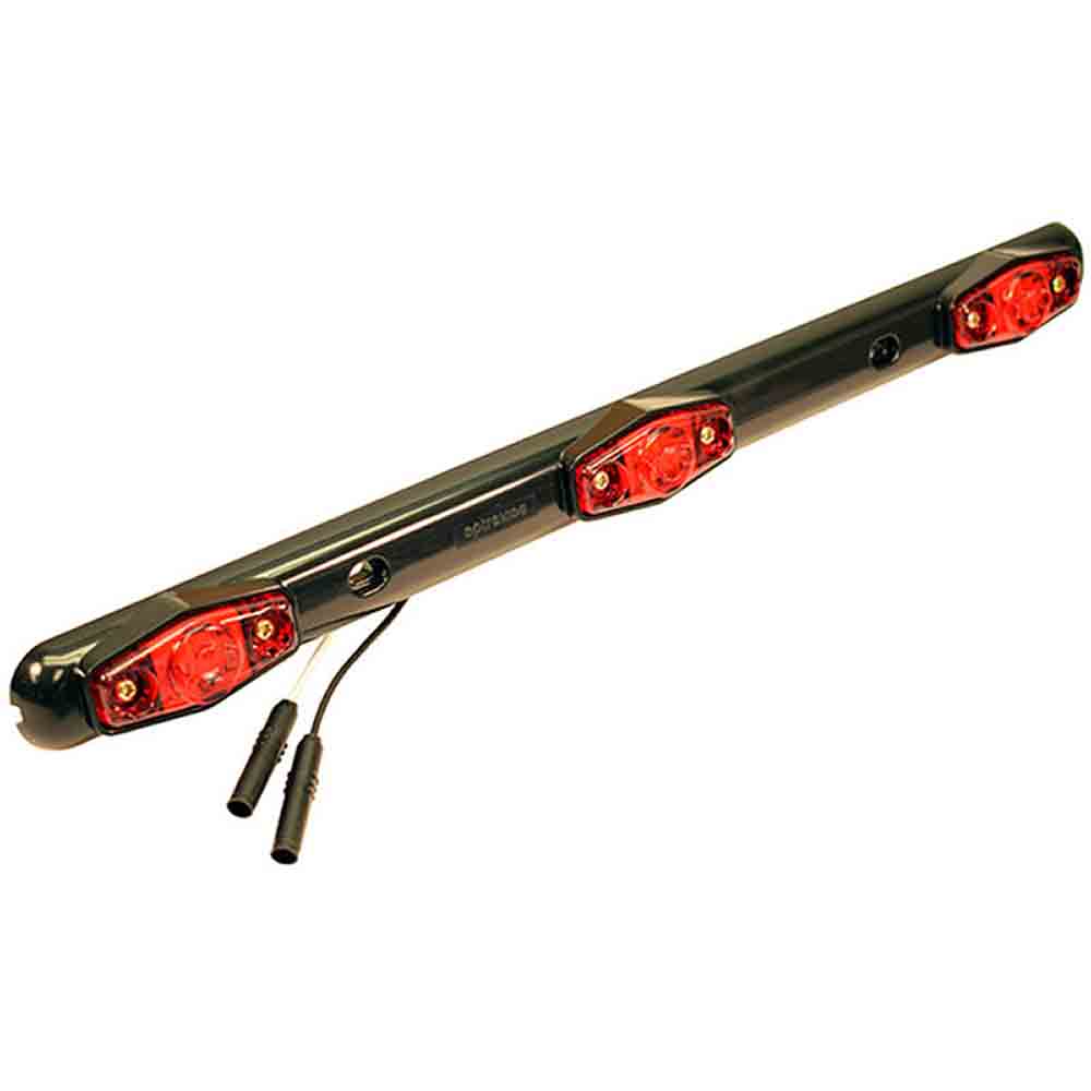 LED Identification Light Bar with Black Base