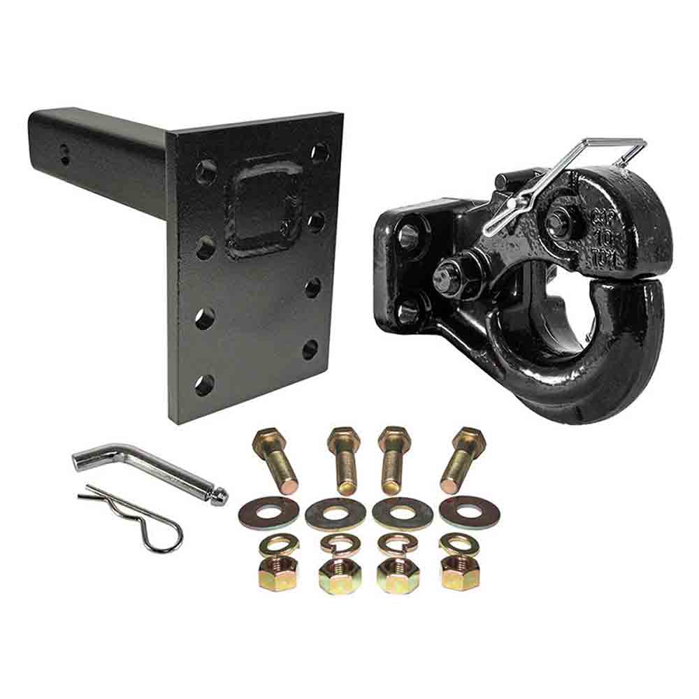 10 Ton Pintle Hook, Mounting Plate and Hardware