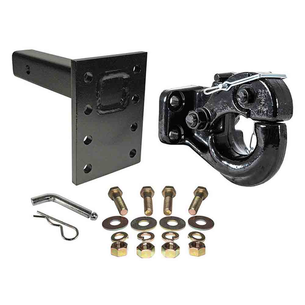 6 Ton Pintle Hook, Mounting Plate and Hardware 