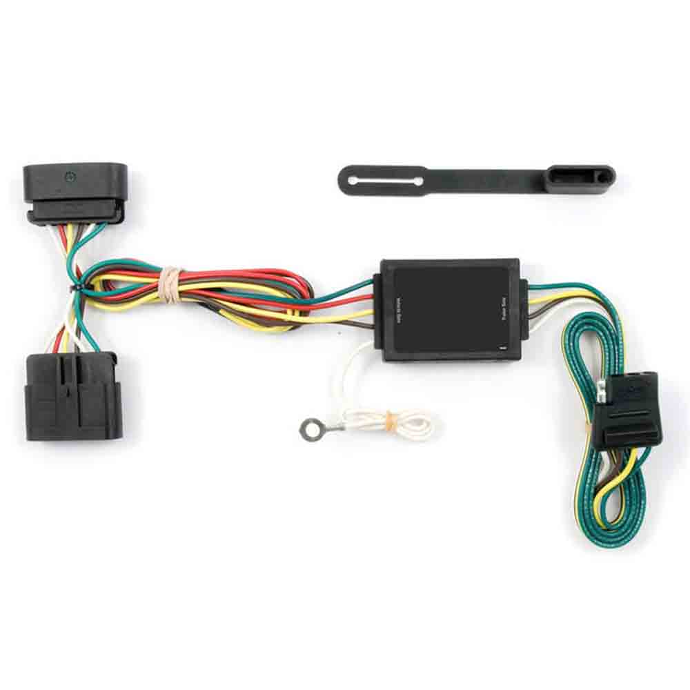 Rigid T-Connector Custom Wiring, 4-Way Flat, Select GMC Canyon, Chevrolet Colorado, Isuzu I-Series