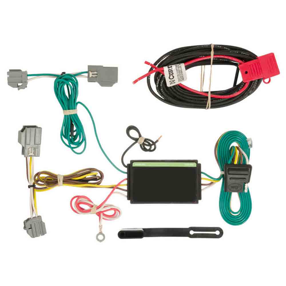 Rigid T-Connector Custom Wiring Harness, 4-Way Flat Output, 2018-2020 Chevrolet Impala