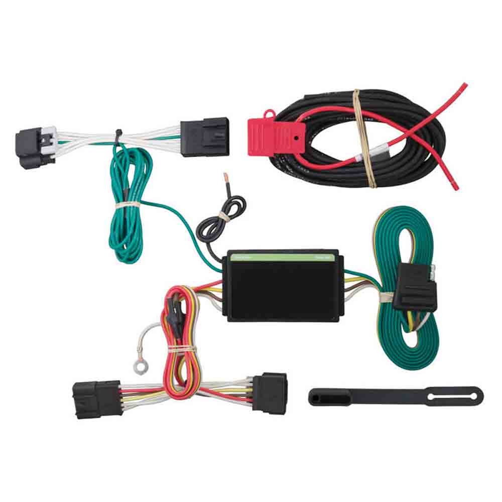 Rigid T-Connector Custom Wiring Harness, 4-Way Flat Output, 2013-2016 Buick Encore