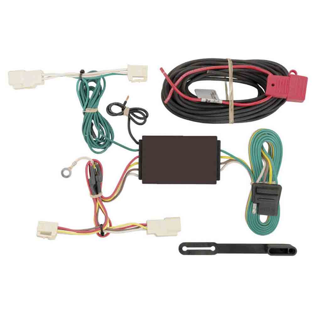 Rigid T-Connector Custom Wiring Harness, 4-Way Flat Output, Select Subaru Legacy