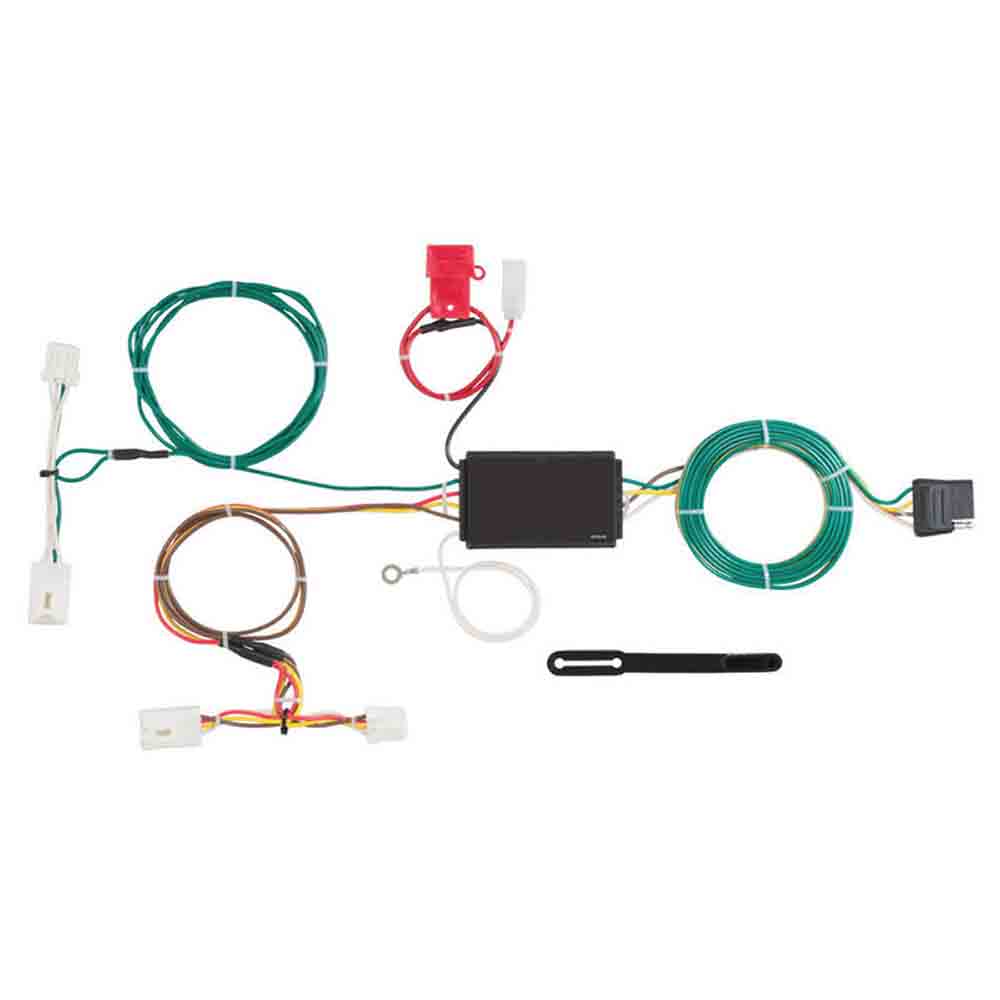 Rigid T-Connector Custom Wiring Harness, 4-Way Flat Output, Select Nissan Murano