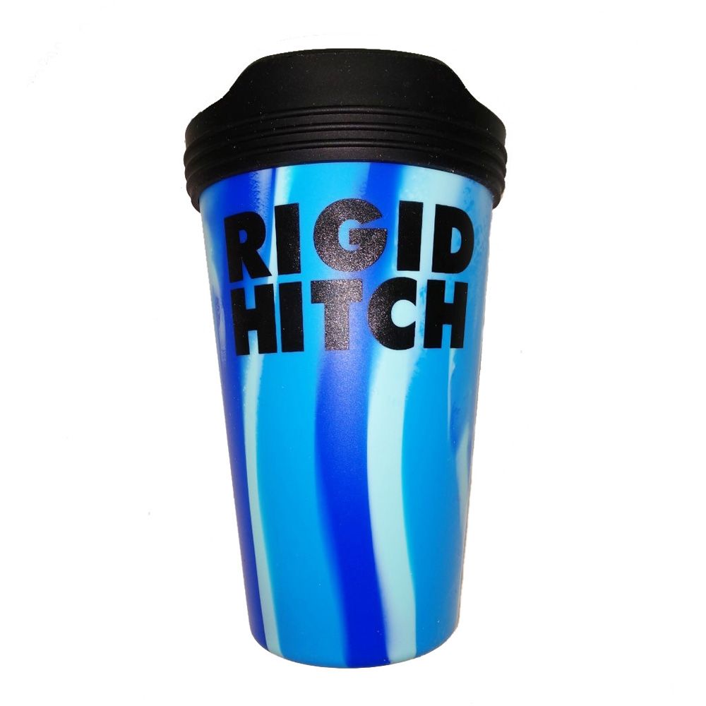 Rigid Hitch 16 oz. Arctic Sky Tie-Dyed Silicone Cup with Lid - Made in USA