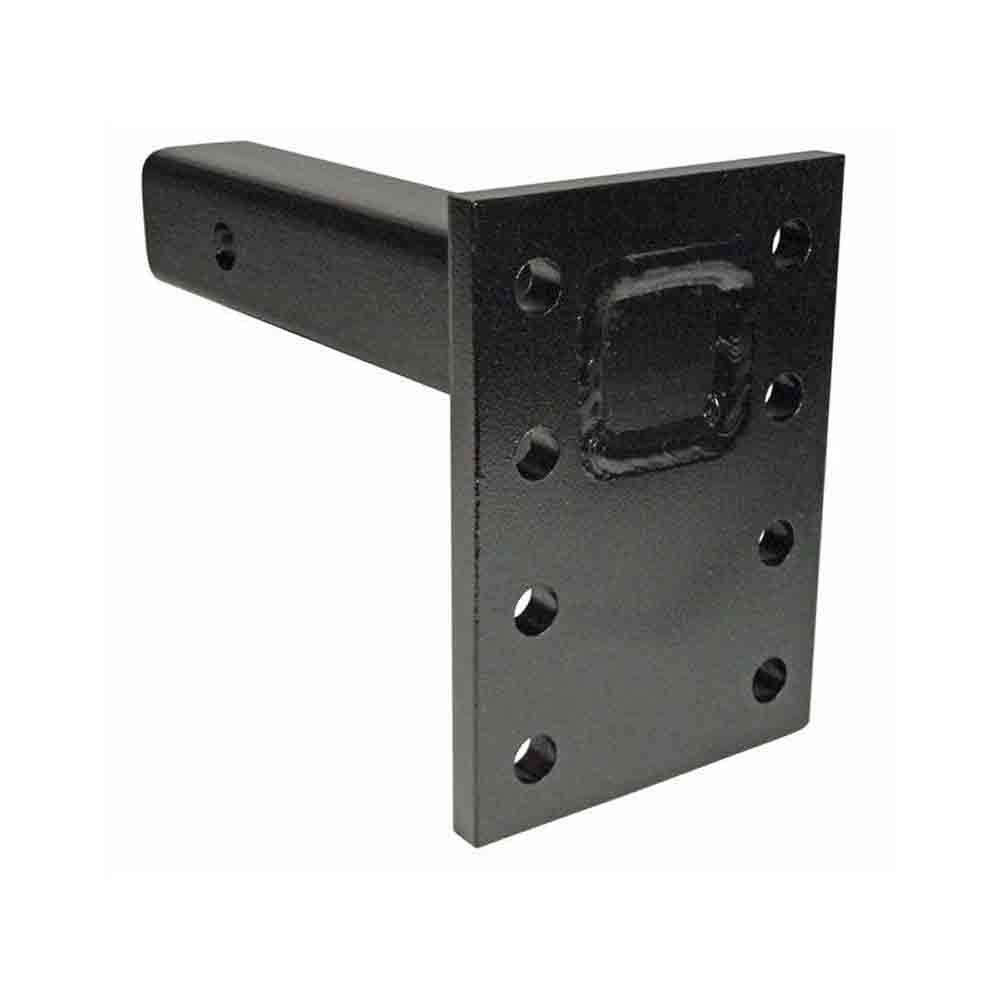 Solid Shank Pintle Hook Mounting Plate for 2 Inch Receivers