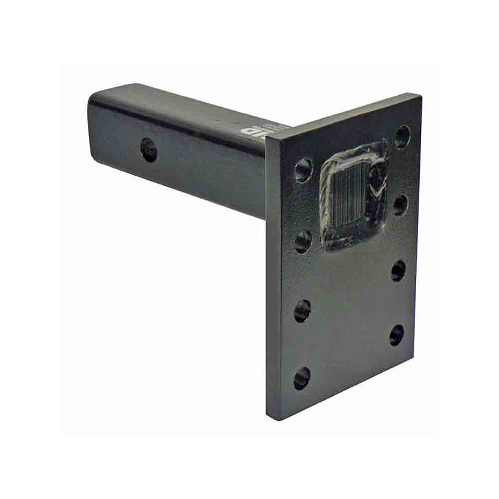 Solid Shank Pintle Hook Mounting Plate for 2 Inch Receivers