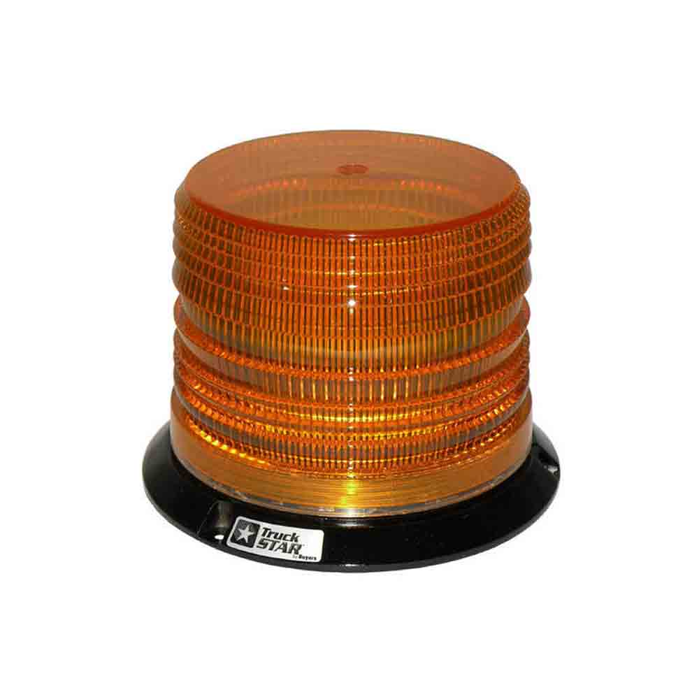 Flashing Amber Beacon- Permanent Mount 