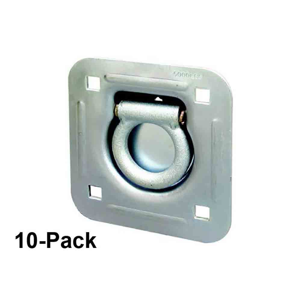 Recessed Tie-Down Rings - 10-Pack