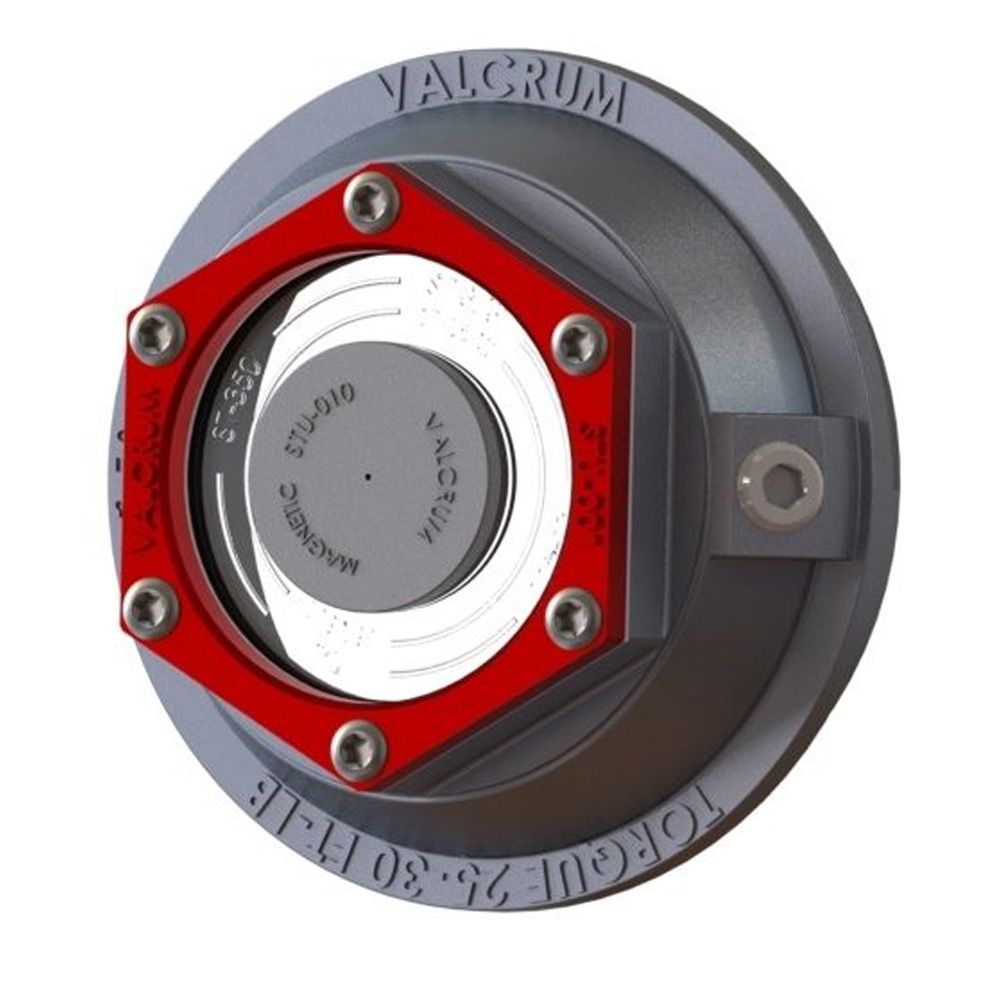 ST-350 3-1/2 Valcrum Universal Threaded Aluminum Alloy Hub Cap, Fits Dexter 9K-10K GD Axles and #13G Drums