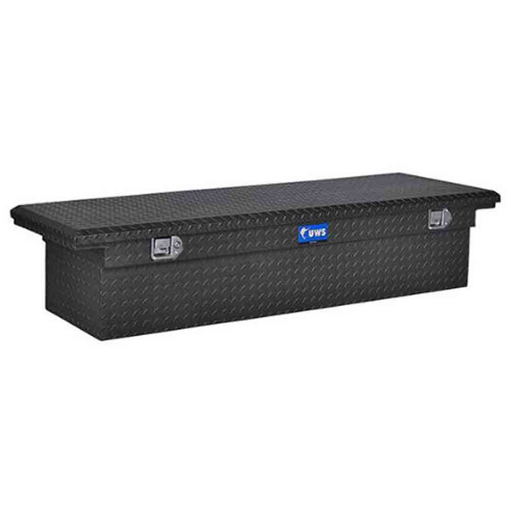 69 Inch Single Lid Low Profile Tool Box - Paddle Lift Lock - Matte Black