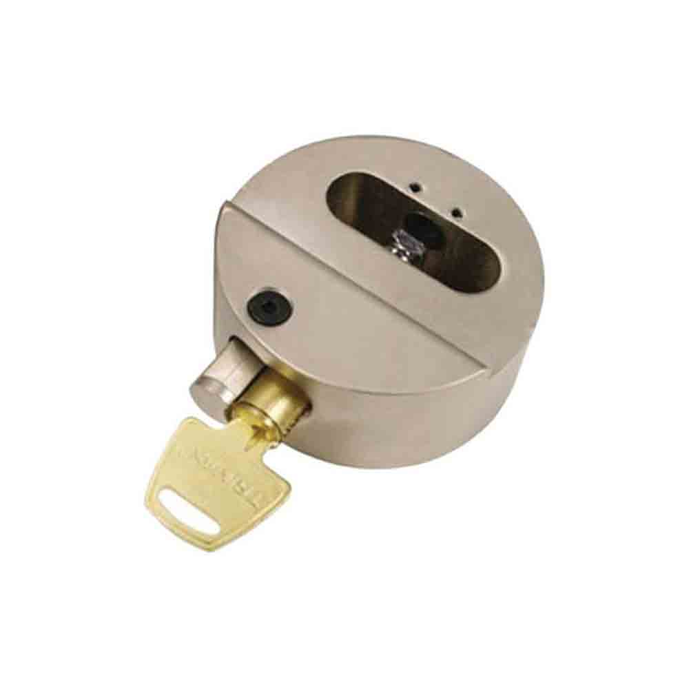 Hockey Puck Hasp Lock