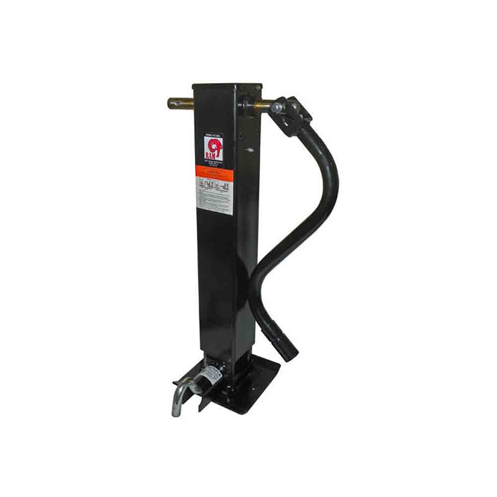 Ram Heavy Duty Square Tube Drop Leg Jack - 15K