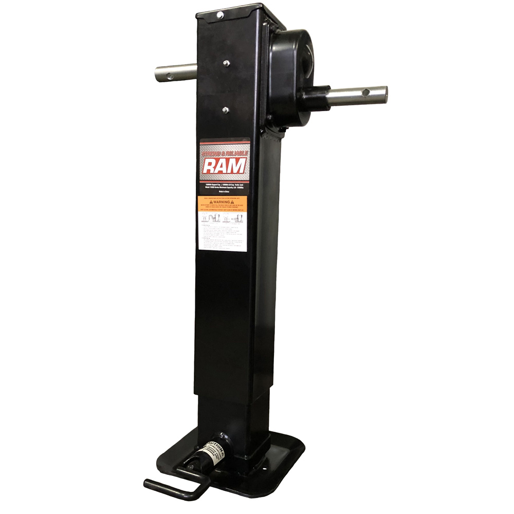 Heavy-Duty Two Speed Square Tube Jack - 15K