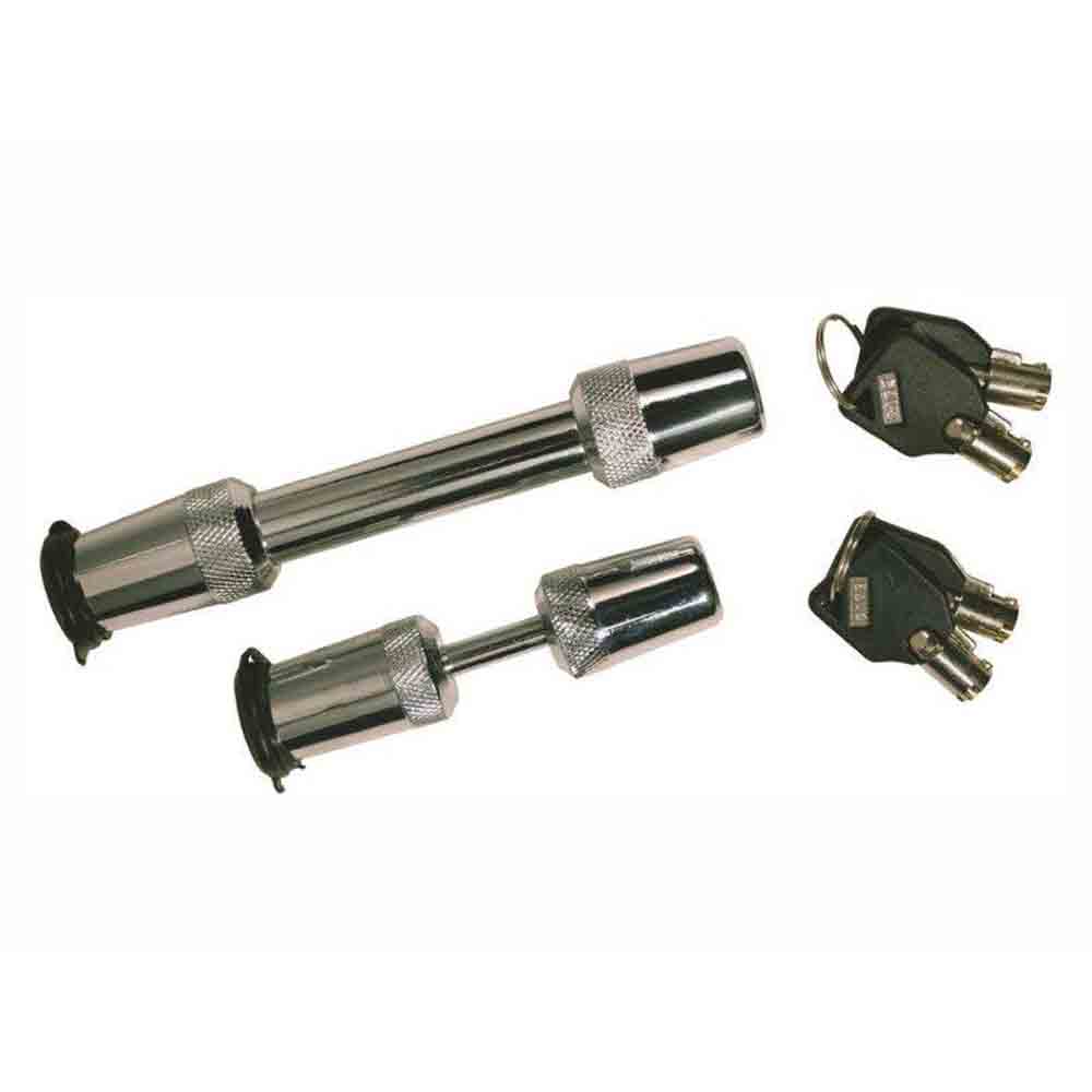 Keyed Alike - 5/8 Inch Hitch Pin & Coupler Latch Pin Locks - Kit