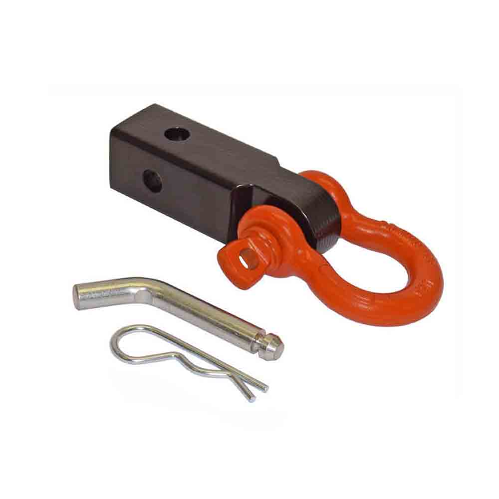 Tow Strap Shackle Mount for 2 Inch Receivers