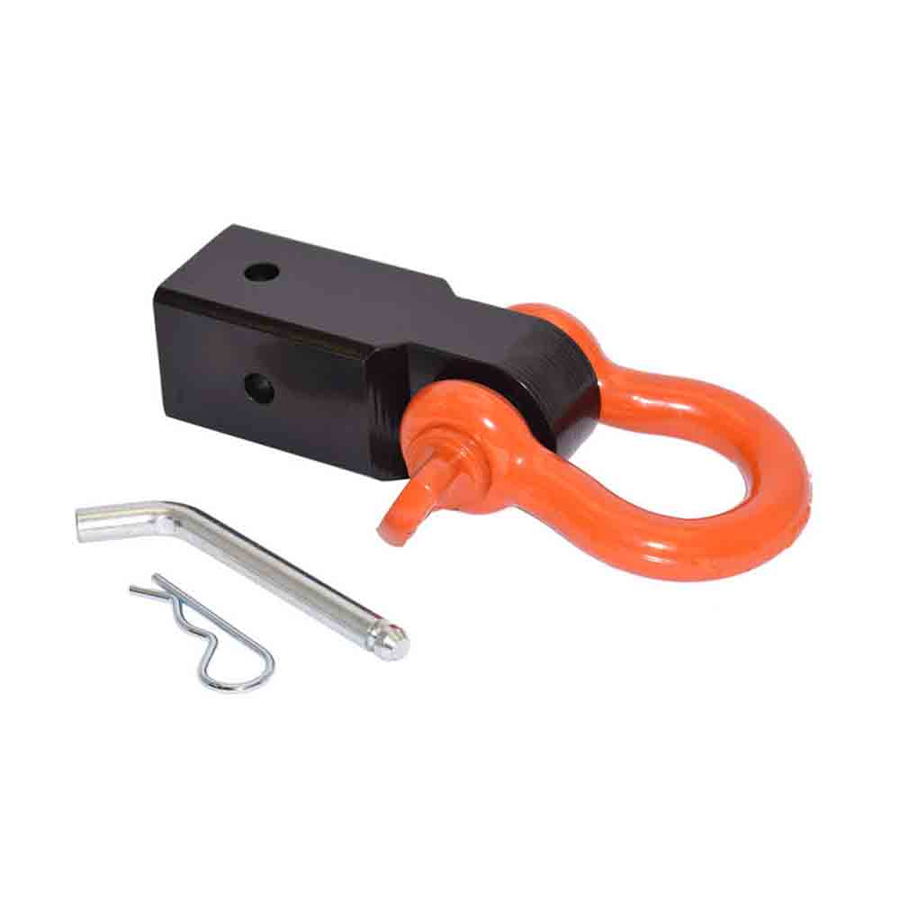 Tow Strap Shackle Mount for 3 Inch Ford OEM Receivers