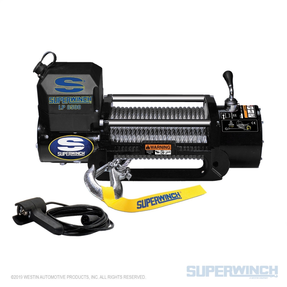 Superwinch LP8500 12V Wire Rope Winch