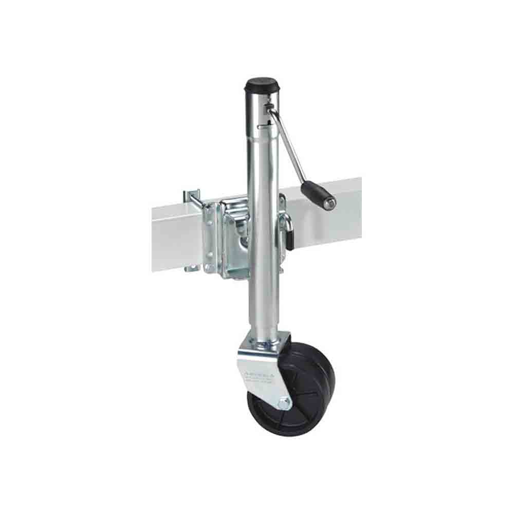 Fulton Swivel Trailer Jack with Dual Wheels